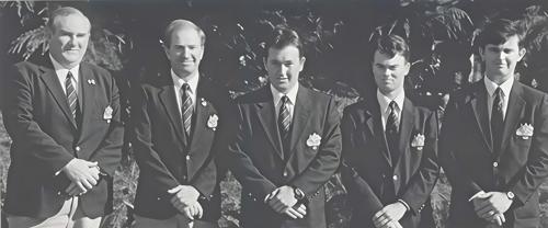 Geoff Simmons, Lester Peterson, Brett Partridge, Jason Dawes, Greg Chalmers